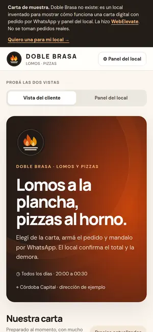 Doble Brasa en celular