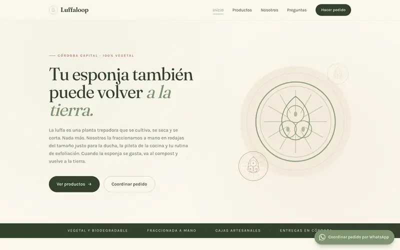 Luffaloop en computadora