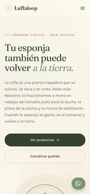 Luffaloop en celular