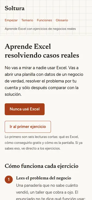 Soltura en celular